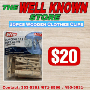 Clothes peg 24pcs wooden