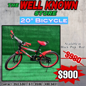 20" Oasis Bike No Exchange or Refunds