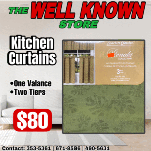 Kitchen Curtains Renata Green SC