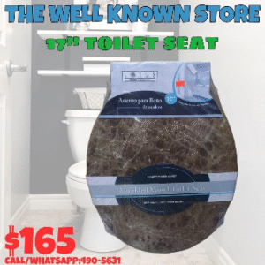 Moulded Wood Toilet Seat