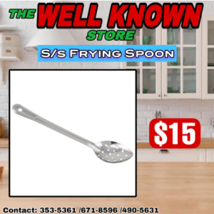 Stainless Steel Frying Spoon (strainer)