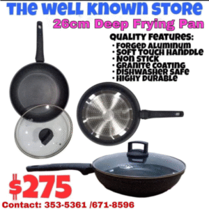 26cm Granite frying pan
