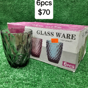 6pcs Glass Ware High Quality