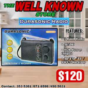 Durasonic AM /FM Radio
