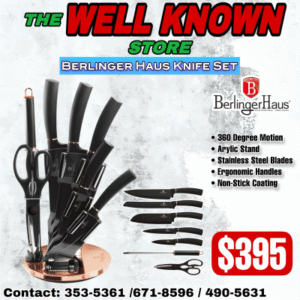 Berligerhaus knife set BH-2421N