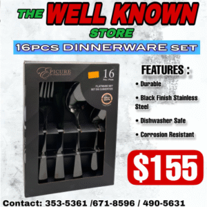 Black Spoon set