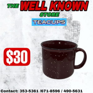Enamel style cup