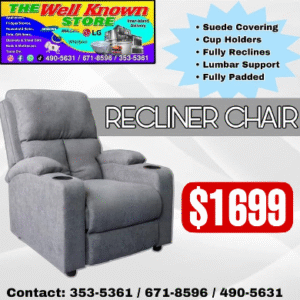 Grey Recliner