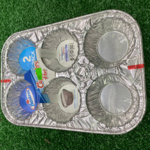 2pcs Cupcake Foil Tray