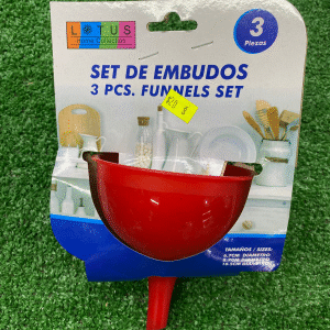 3pcs Funnel set lotus