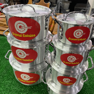 7 PC Boiling Pot Set Crystal Cuisine