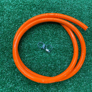 5ft gas hose + clip