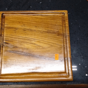 10" Teak Square Cutting Board