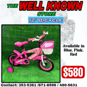 12" Jasmine Bike NO EXCHANGE NO REFUND