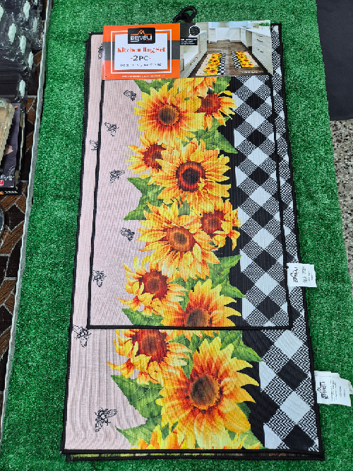 2pc Kitchen Mat Set RG841