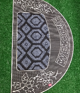 Semi Circle Welcome Mat