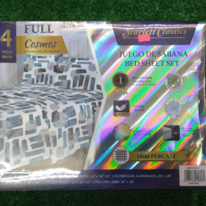 4pc Full Size Scarlet Bed Sheet SCR3769F