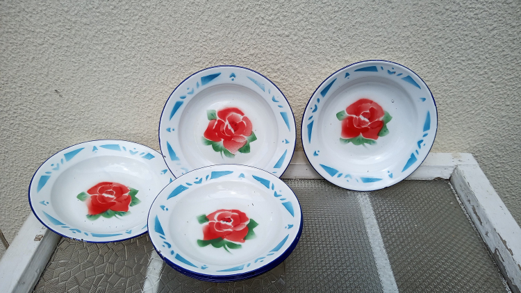 9″ Enamel Plate