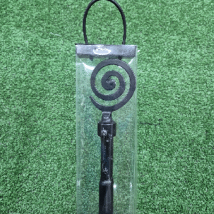 48-84 Black Spiral Curtain Rod