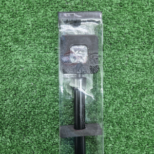 24-48 Black Square Curtain Rod