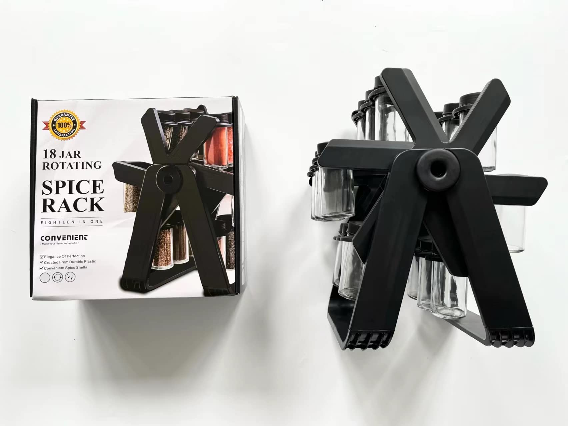 18 Jar Rotating Spice Rack