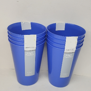 3pc Lotus Plastic Cup