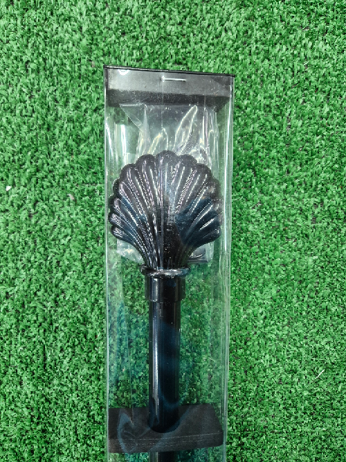 24-48 Black Shell Curtain Rod