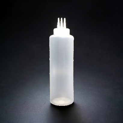 Clear Sauce Bottle