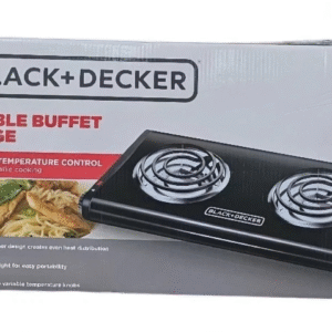 Black And Decker 2 Burner Electric Stove