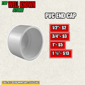 1" PVC End Cap