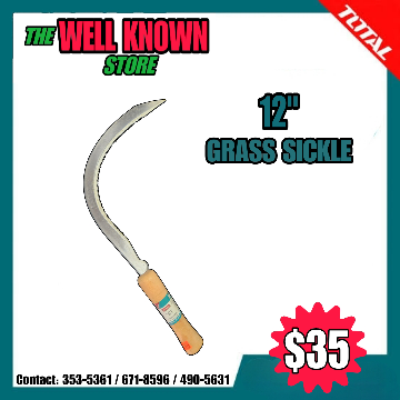 Grass knife 12(sickle)