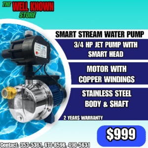 ¾hp Smart Stream Water Pump With Smart Head XJM101C+PS-04A-A
