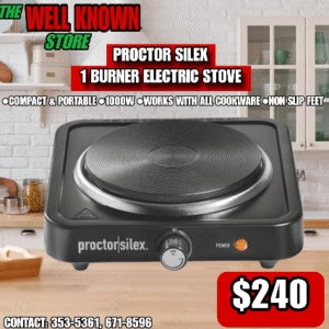Proctor Silex 1 Burner Electric Stove