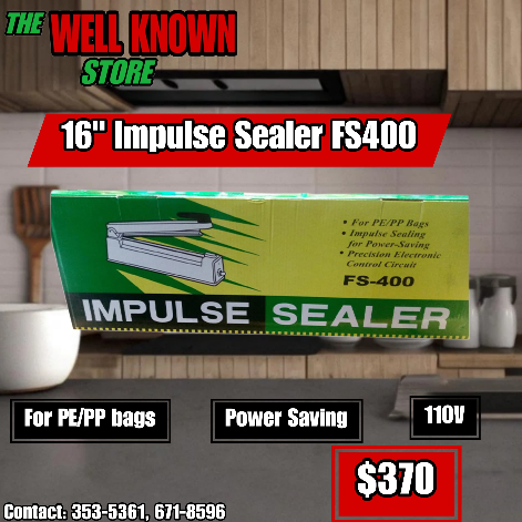 16″ Impluse Sealer FS400