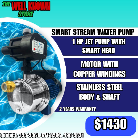 1hp Smart Stream Water Pump With Smart Head XJM81C+PS-04A-A