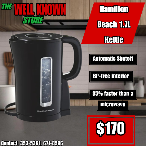 Hamilton Beach 1.7L Kettle 41038G