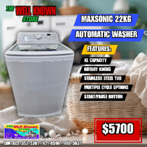 Maxsonic 22KG Washer MAX-AW22WI
