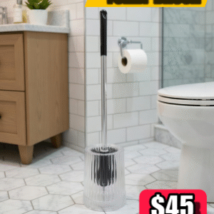 Black & Clear Toilet Brush