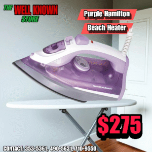 Purple Heater Hamilton Beach