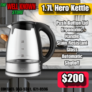 1.7L Hero Glass Kettle
