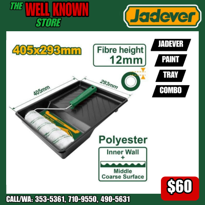 JADEVER Paint Tray Set 3PC
