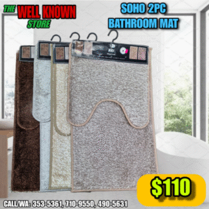 Soho 2PC Bathroom Mat