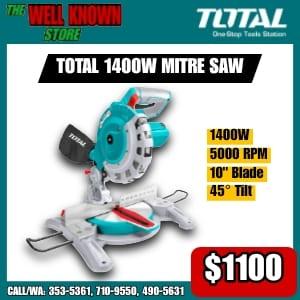 TOTAL Mitre Saw 1400W