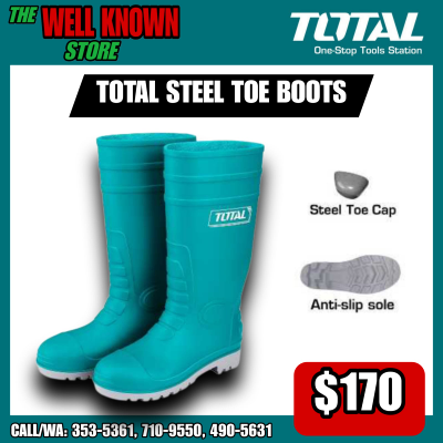 TOTAL Steel Tip Boots