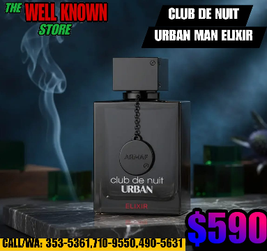 CLUB DE NUIT Urban Man Elixir EDP