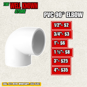 ¾" PVC Elbow 90°