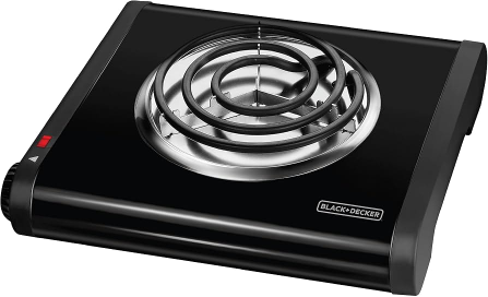 Black And Decker Single Burner Electric Stove
